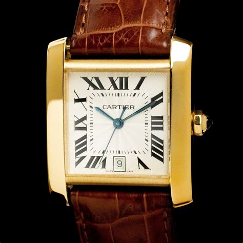 cartier tank watch ebay|vintage cartier tank francaise watch.